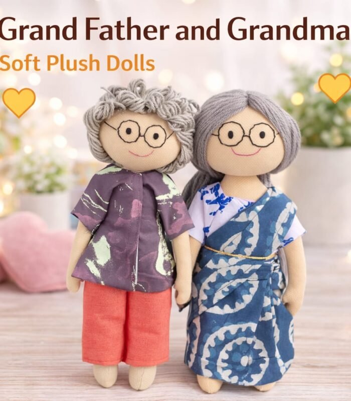 Grandfather and Grandma dolls